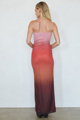 Treasure Ombre Mesh Maxi Dress