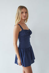 Kailan Polka Dot Mini Dress