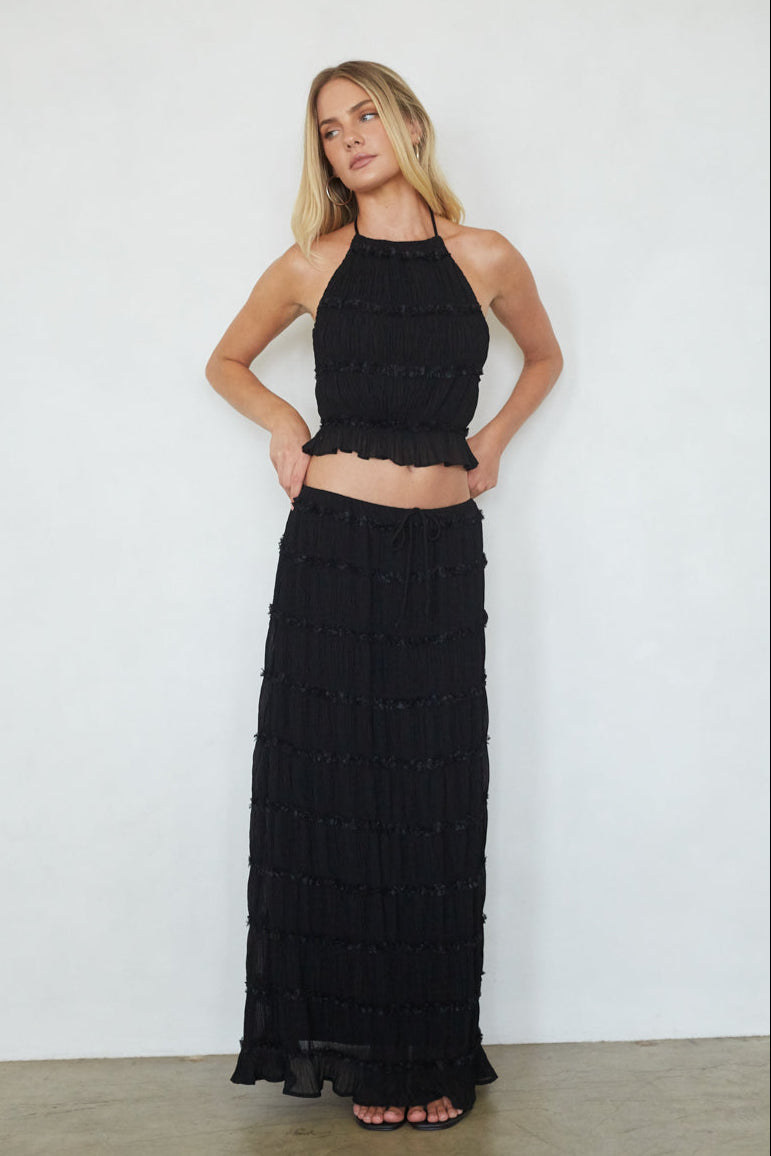 Kehlani Ruched Halter Top