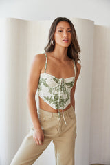 Nevaeh Strappy Corset Top