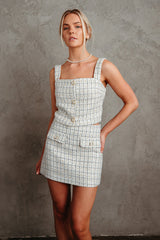 Spencer Tweed Crop Top